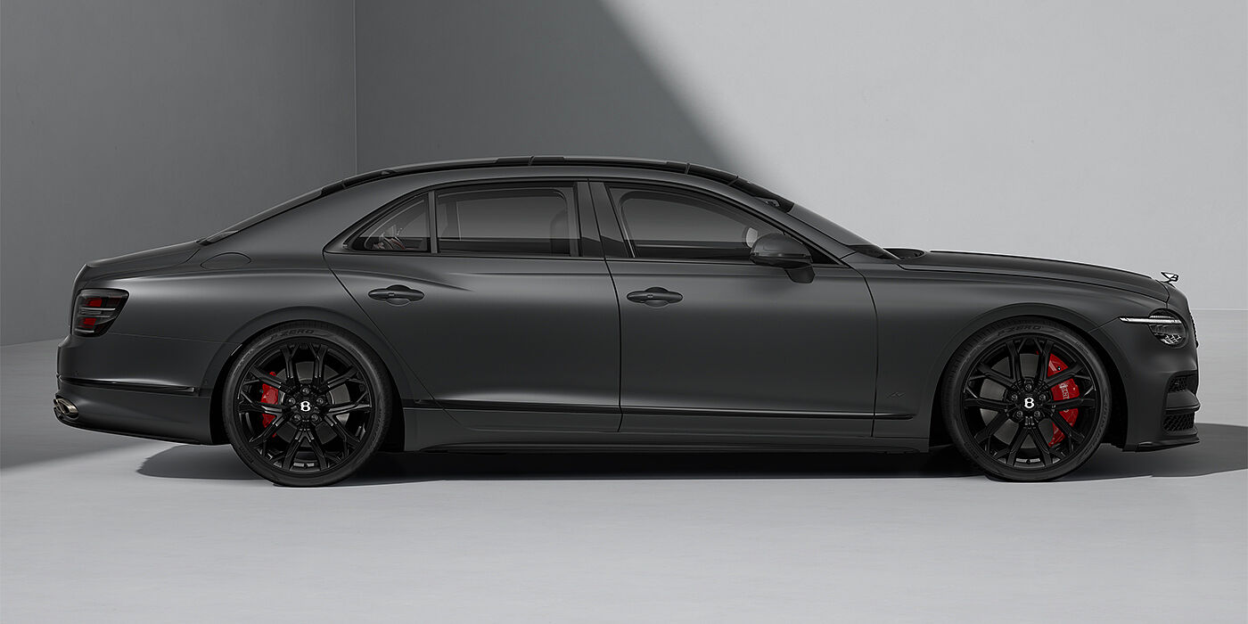 Bentley Hannover New Bentley Flying Spur S sedan in Anthracite Satin  paint profile with 22" Sports  wheels