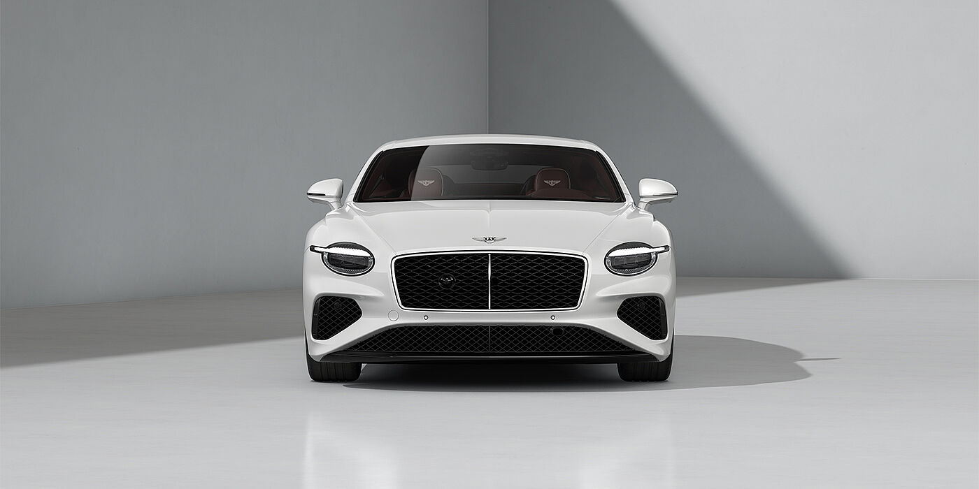 Bentley Hannover Bentley Continental GT coupe in Snow Quartz paint and 21" Ten Spoke wheels - full front