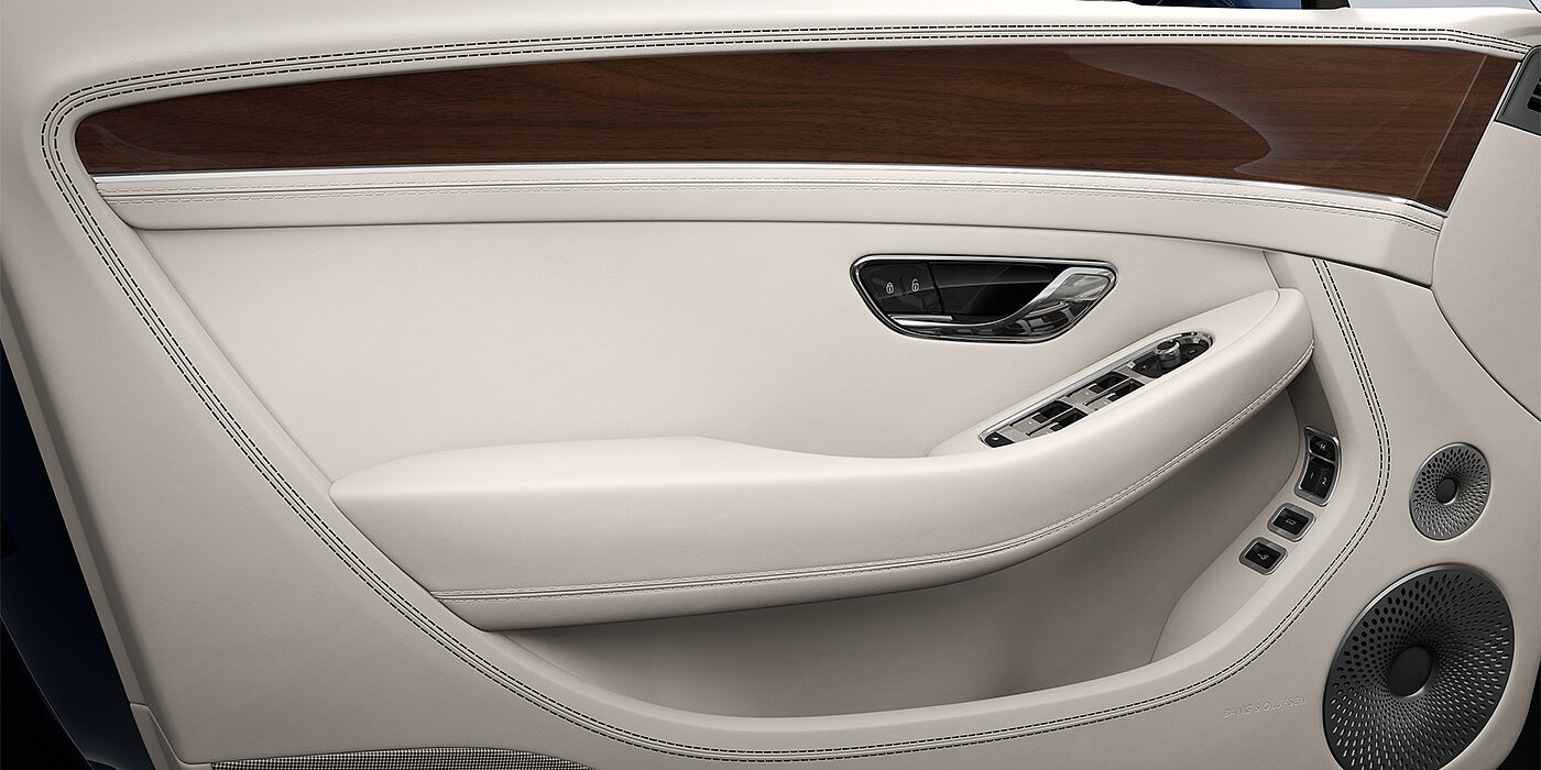 Bentley Hannover Bentley Continental GTC convertible in Linen and Imperial Blue hides