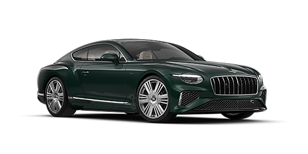 Bentley Hannover Bentley Continental GT Azure coupe in Veridian paint and 22" Azure wheels - front 3/4