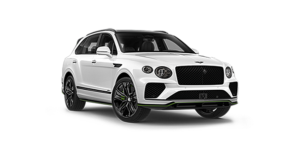 Bentley Hannover Bentley Bentayga Speed SUV in Snow Quartz Pearlescent white paint