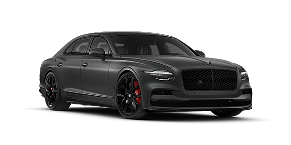 Bentley Hannover New Bentley Flying Spur S sedan in Anthracite Satin  paint front 3/4 with 22" Sports  wheels