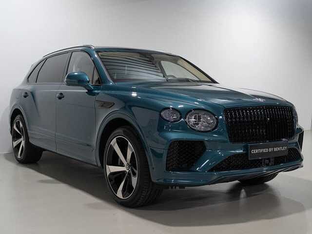 0:Bentley Bentayga EWB Azure V8, SUV, Aegean Blue, Bentley Hannover